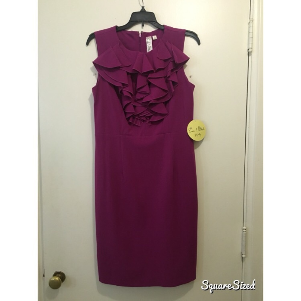 Sleeveless Ruffle Dress Semi Formal